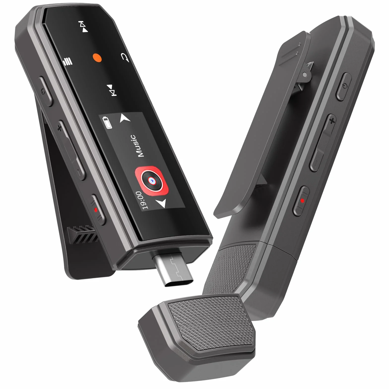 Przenośny odtwarzacz MP3 64 GB Bluetooth 5.3 USB-C z radiem FM