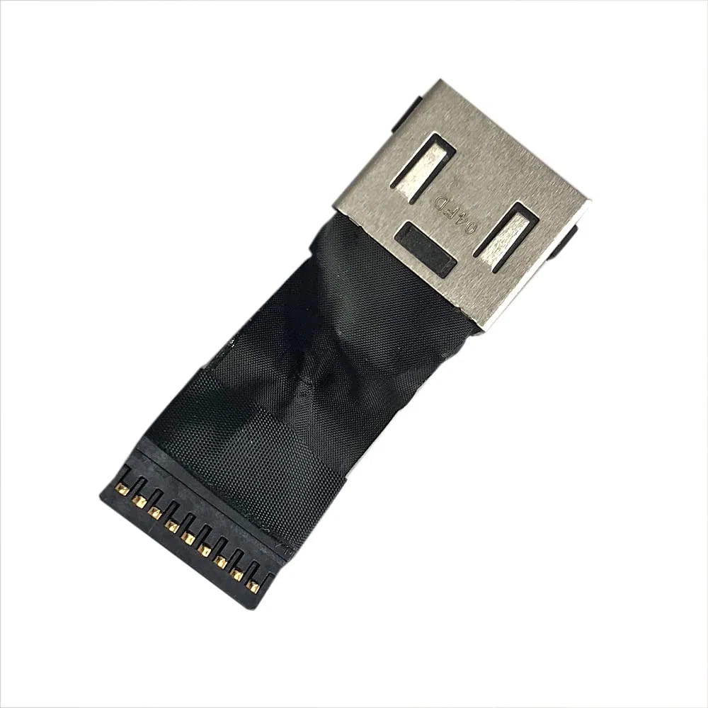 Gintai Gniazdo wtykowe DC Power Jack do Lenovo Thinkpad P16 Gen 1 21D6 21D7 P16 Gen 2 21FA 21FB GP540 5C11H81477 DC30100SM00 DC30100SN00 Charge DC Port dokujący