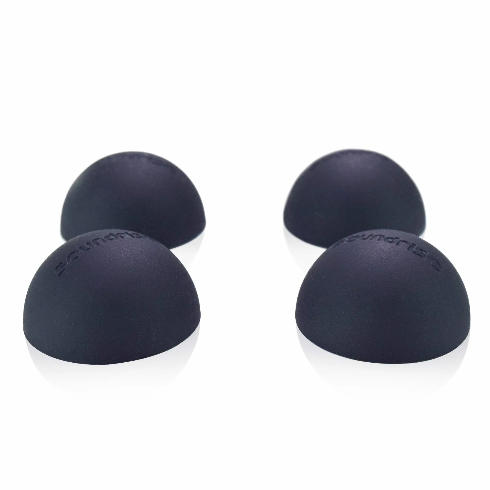 Class-A Silicone Vibration Isolation Pads 1.25" 8-Pack Self-Adhesive for Studio Speakers