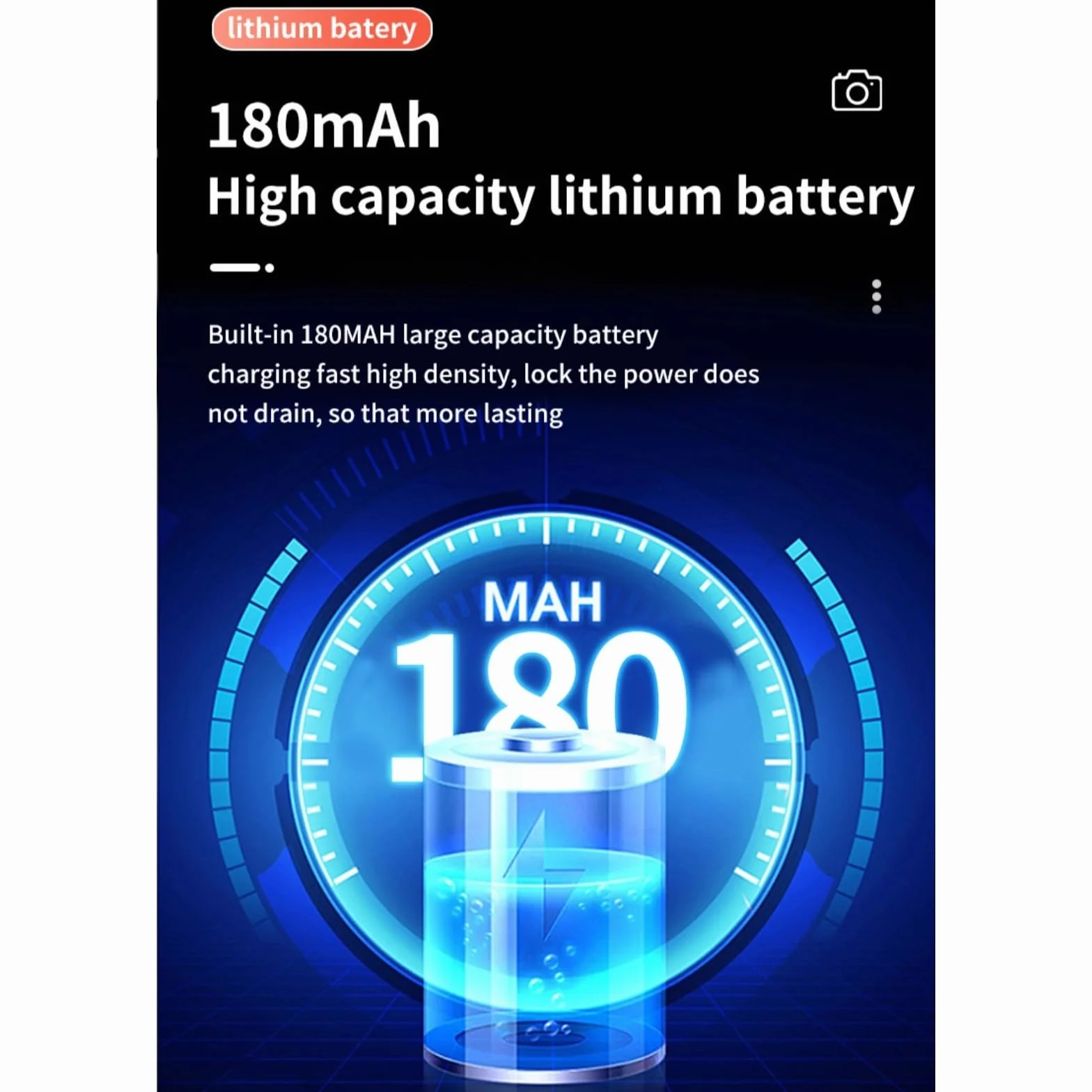 Mini Aparat Cyfrowy z Ekranem LCD Pełna rozdzielczość 1080P 2 MP 100 Minut Żywotność Baterii CMOS Mały Kompaktowy Przenośny Rejestrator Wideo z Paskiem na Nadgarstek