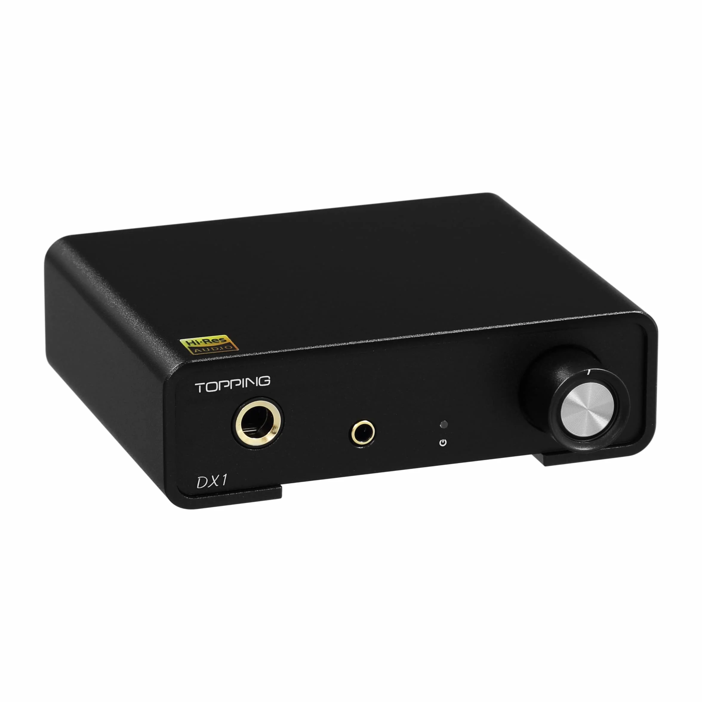 Topping DX1 Mini Stereo DAC wzmacniacz słuchawkowy AK4493S 384kHz/32bit DSD256 280 mW x2 dyskretny wzmacniacz LNRD HiFi z 2 wzmocnieniami Home Audio czarny
