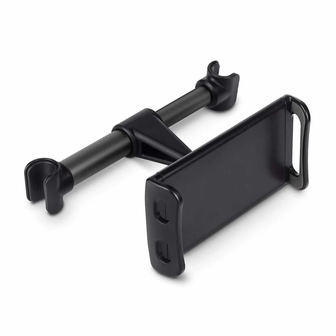 Samochodowy zagłówek uchwyty do tabletu, BEYEE 360 stopni obrotowy uchwyt na tylne siedzenie, Kompatybilny z iPad Pro 10,5 cala, Galaxy, Switch, Fire, wszystkie 10 cali - 10,5 cala tablety (czarne)