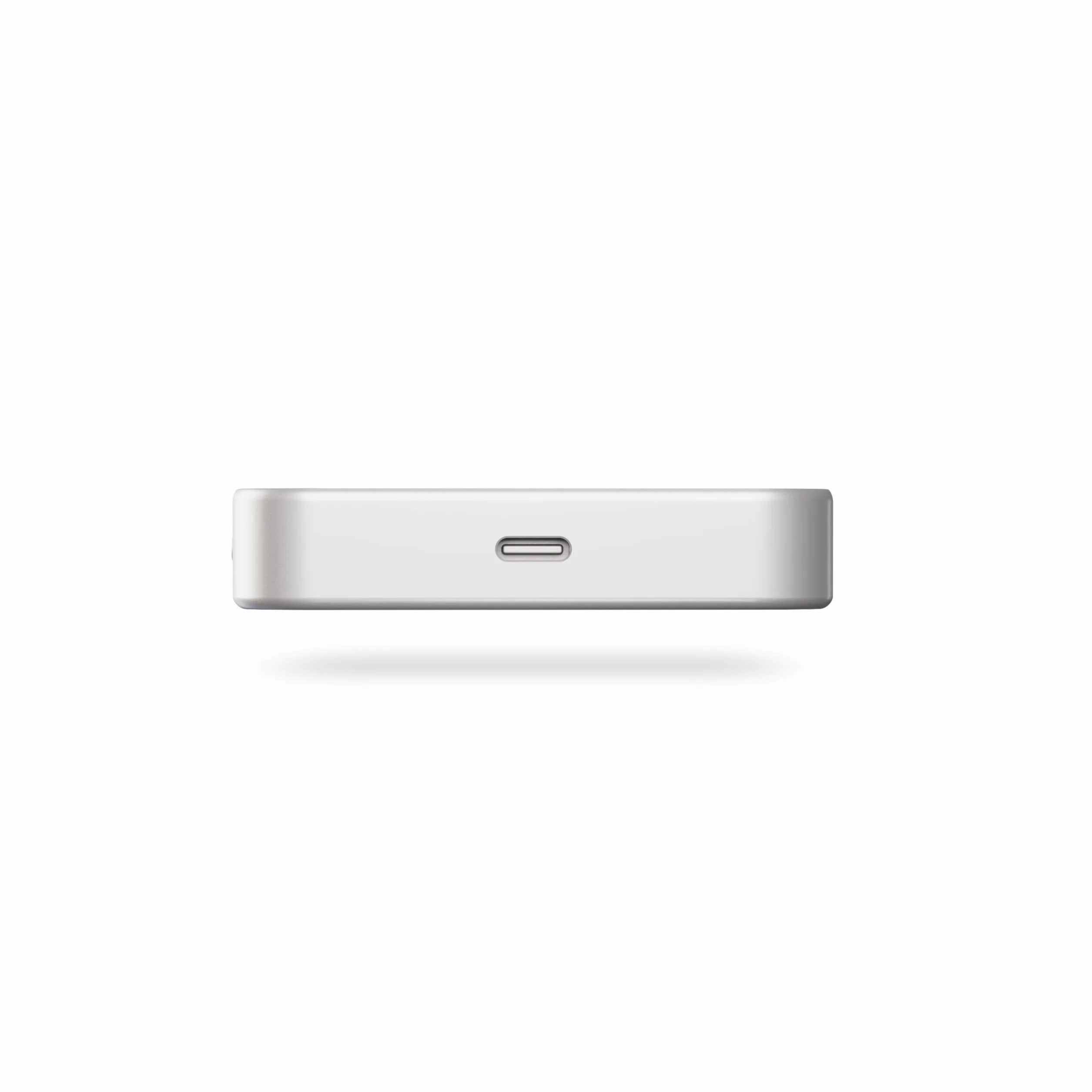 Zens Slim Aluminium Power Bank Qi2 10k mAh, bezprzewodowa ładowarka MagSafe o mocy 15 W do telefonów iPhone Air/17/16/15/14/13/12 i słuchawek AirPods, zawiera 30 cm USB C-C kabel, Biały