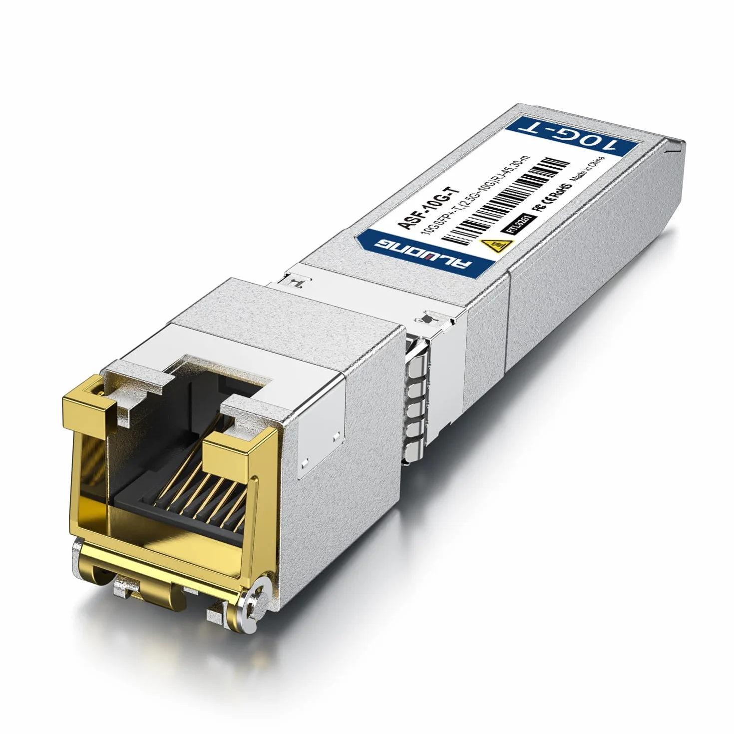 Alwong Transceiver 10GbE SFP+ RJ45 10GBase-T moduł miedziany Ethernet do Cisco SFP-10G-T-S Ubiquiti UniFi UF-RJ45-10G 30 m