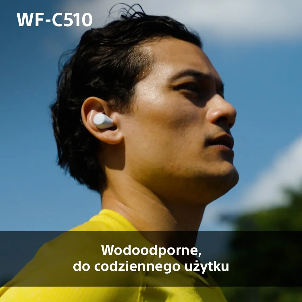 Sony TWS Słuchawki Douszne IPX4 Bluetooth Multipoint Ambient Sound Spotify Tap Szybkie Ładowanie Bateria 22 Godz Czarne
