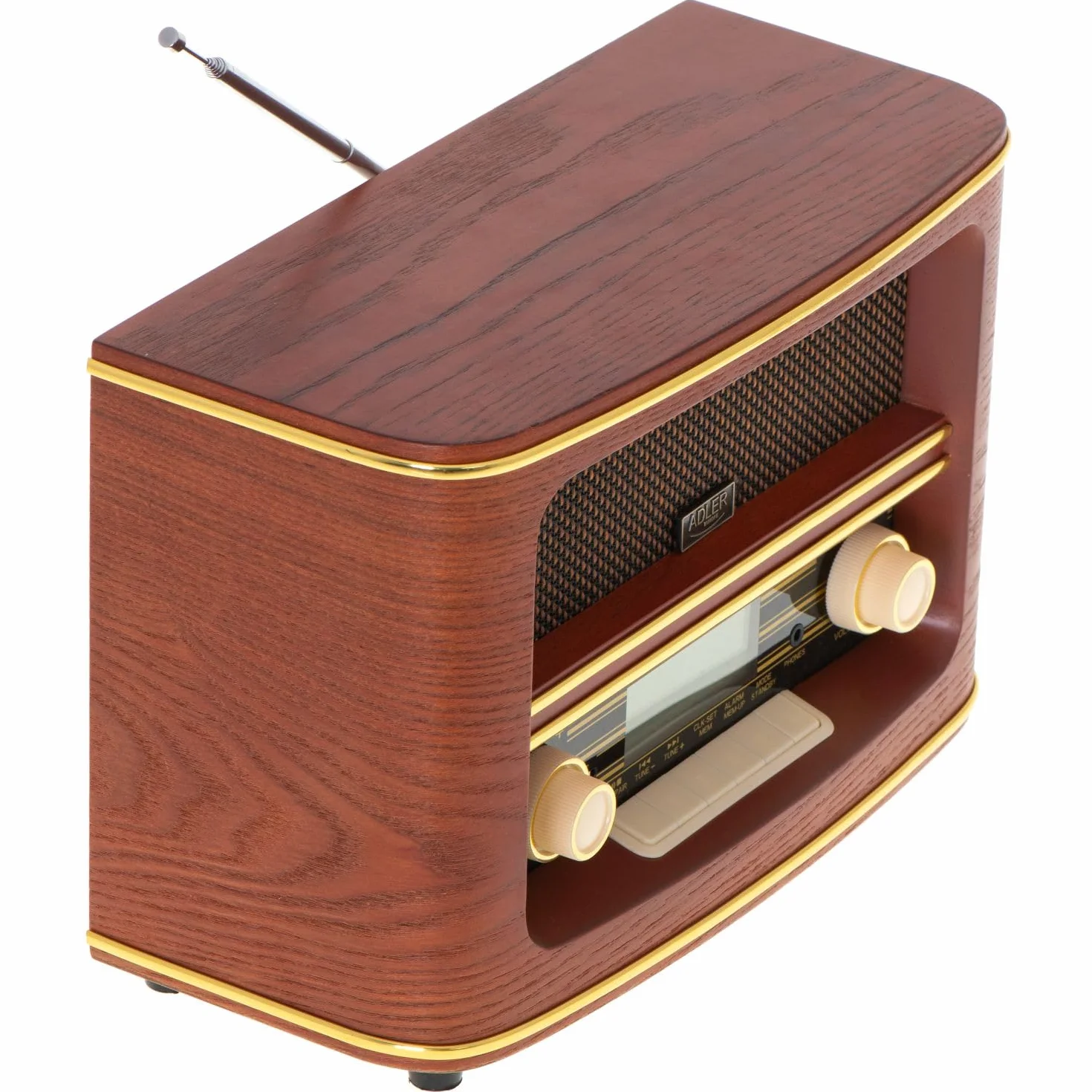 ADLER EUROPE 1187 Retro Radio z Bluetooth