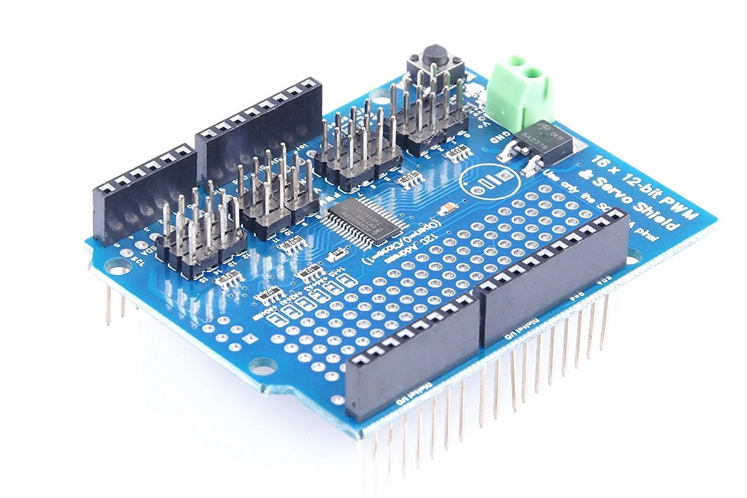 DollaTek PWM Servo Driver Module 16-kana?owy 12-bitowy PWM os?ona serwo do Arduino EK1690