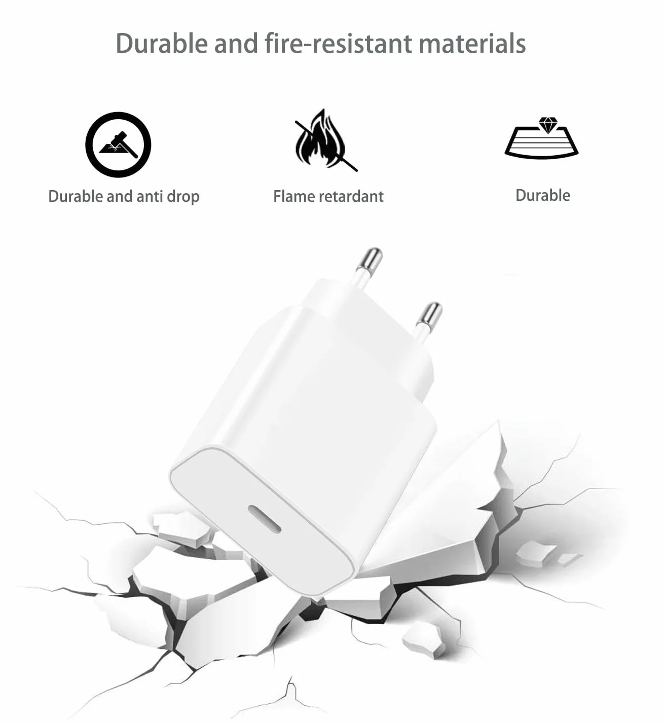 ZLONXUN Szybka ładowarka compatible with Samsung Galaxy Tab A8/A7/A7 Lite/S6 Lite/S7 FE/S8, Xiaomi Pad 5 11", Huawei MatePad T10s, MediaPad M5 Lite, Lenov Tab M10 FHD Plus/P11/P11 Pro