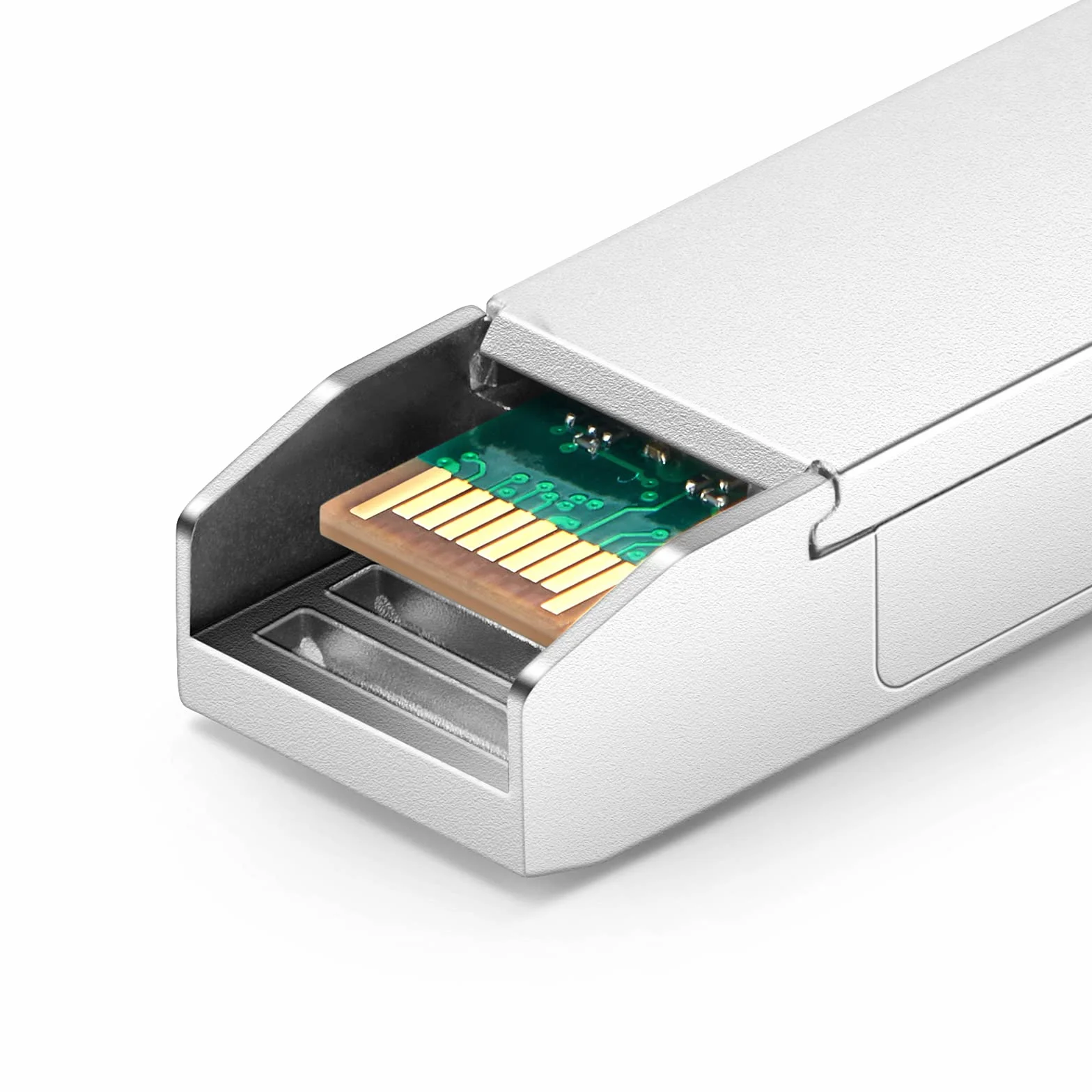 QSFPTEK Moduł jednomodowy 10G SFP+ Bidi LC do Cisco SFP-10G-BXD-I (1330nm-TX/1270nm-RX) / SFP-10G-BXU-I (1270nm-TX/1330nm-RX), 10 km, z DDM - 1 para