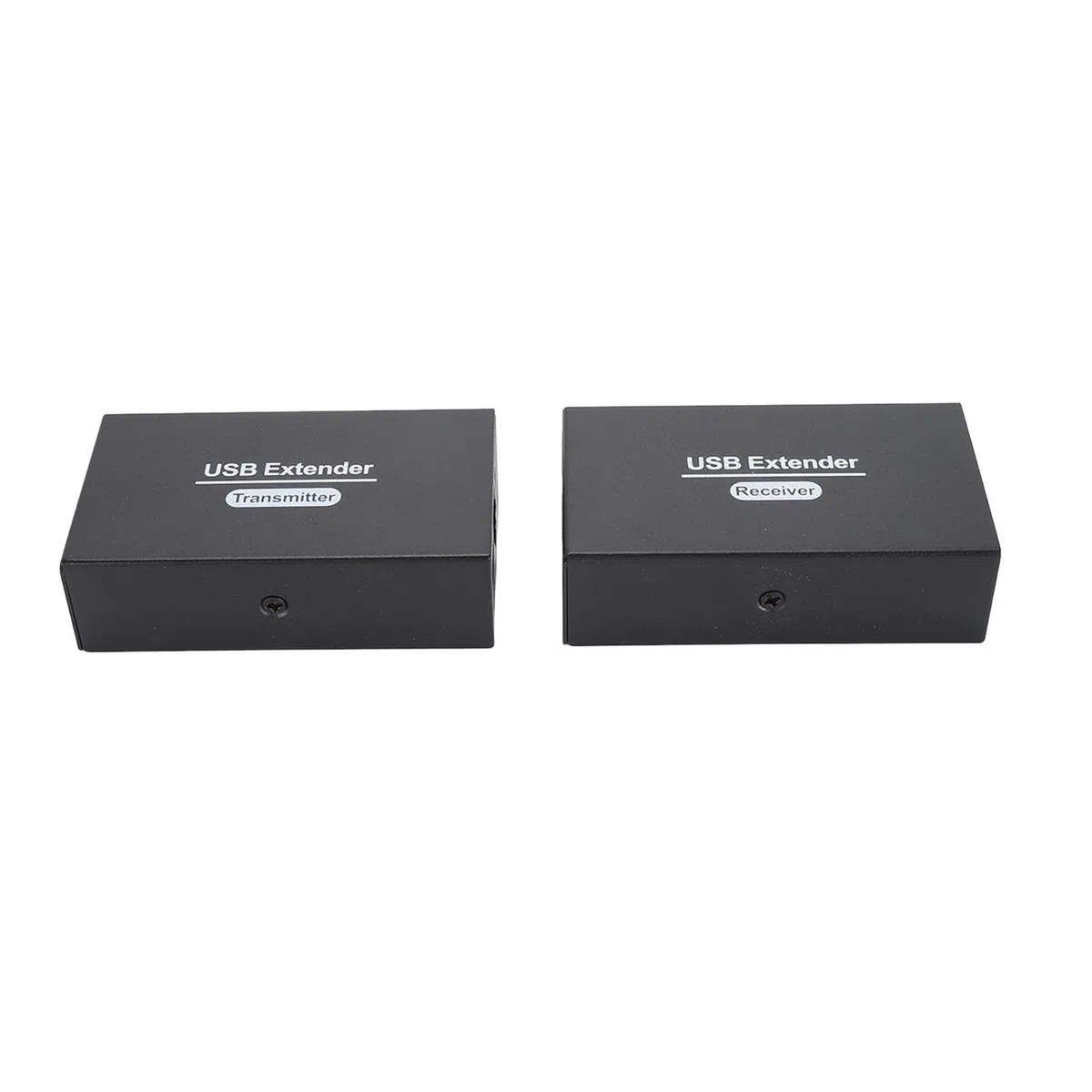XUMIUZIY USB Ethernet RJ45 LAN Extrender, CAP i Game 480 Mbps 262ft USB Extender 4 2.0 Hub dla Myszy (wtyczka UE)