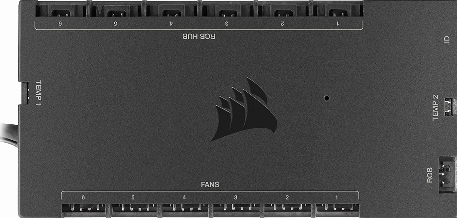 Corsair iCUE Commander CORE XT Kontroler Oświetlenia Rgb, Czarny, 264 Diody CL-9011112-WW