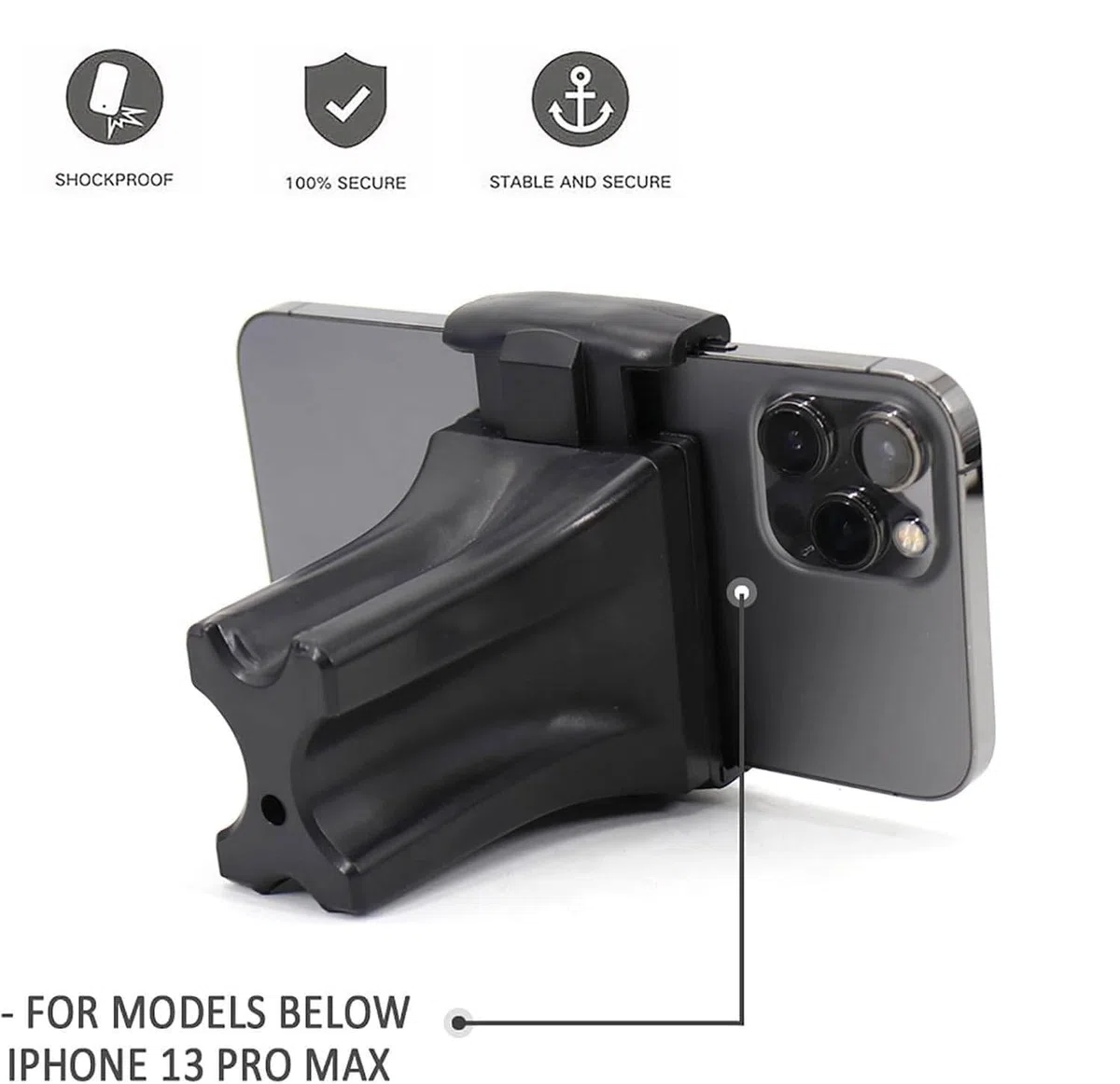 Nowy dla BMW K1600B K1600GT K1600GTL 2011-2020 Motocykl Uchwyt na telefon Odporny na wstrząsy uchwyt na telefon z nawigacją K 1600 B GT GTL 2011-2020