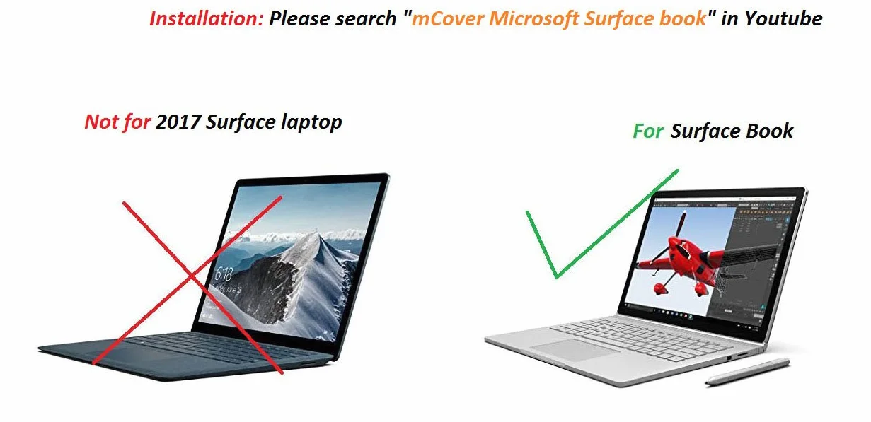 mCover Twarde etui dla Microsoft Surface 34,3 cm (czarne)
