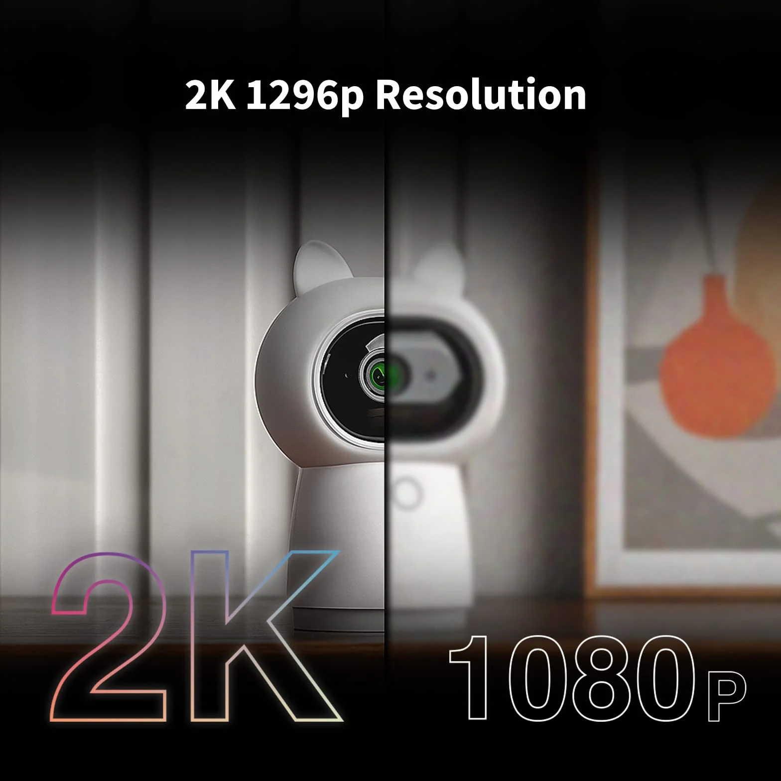 Aqara Kamera G3 Bramka Hub, Rozpoznawanie Twarzy i Gestów Dzięki AI, Zdalne Sterowanie Podczerwienią, Funkcja Obrotu i Pochylenia, Obsługuje HomeKit Secure Video, Alexa, Asystenta Google, IFTTT