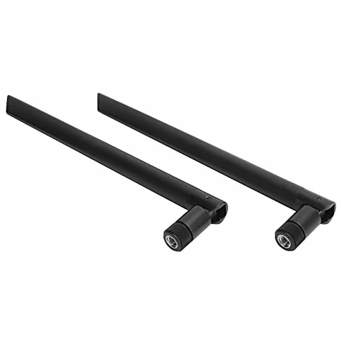 2 Szt.Kabel do SMA + 2 Szt.M.2 WiFi Bluetooth Zewnętrzna Antena 8DB, Obsługa Karty Blueooth 802.11a / B/G/N/Ac, do Bezprzewodowej Karty Sieciowej NGFF/M.2