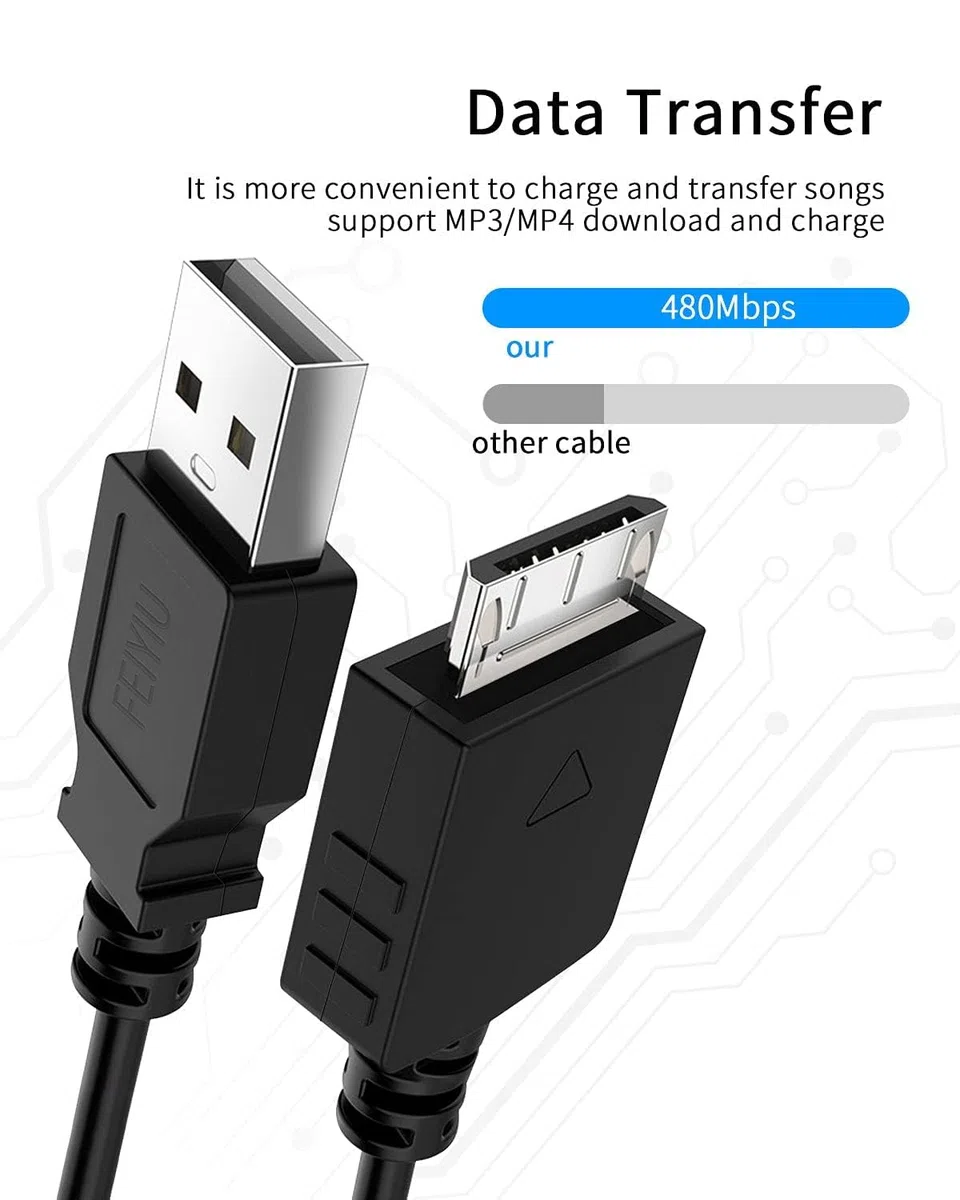 DragonTrading Kabel USB do ładowania i synchronizacji do odtwarzacza MP3 Sony Walkman