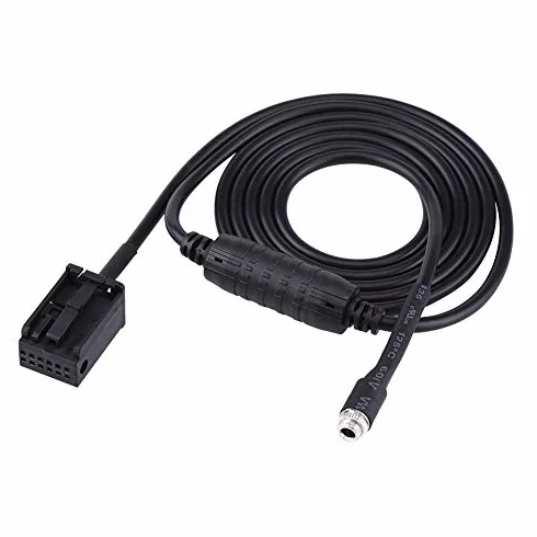 Żeński pomocniczy kabel adaptera audio AUX do E85 E86 Z4 CD X3 E83 12-pinowa linia do iPoda