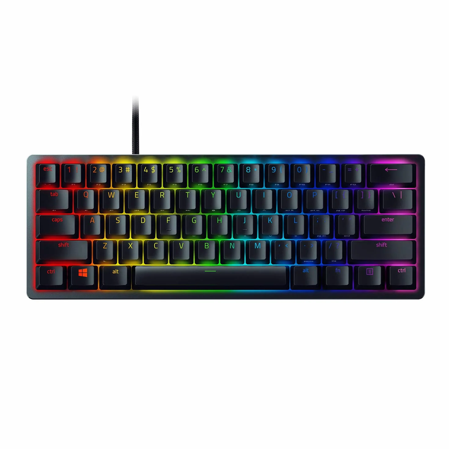 Razer Huntsman Mini Opto-Mechanical RGB klawiatura gamingowa Red Switch układ US