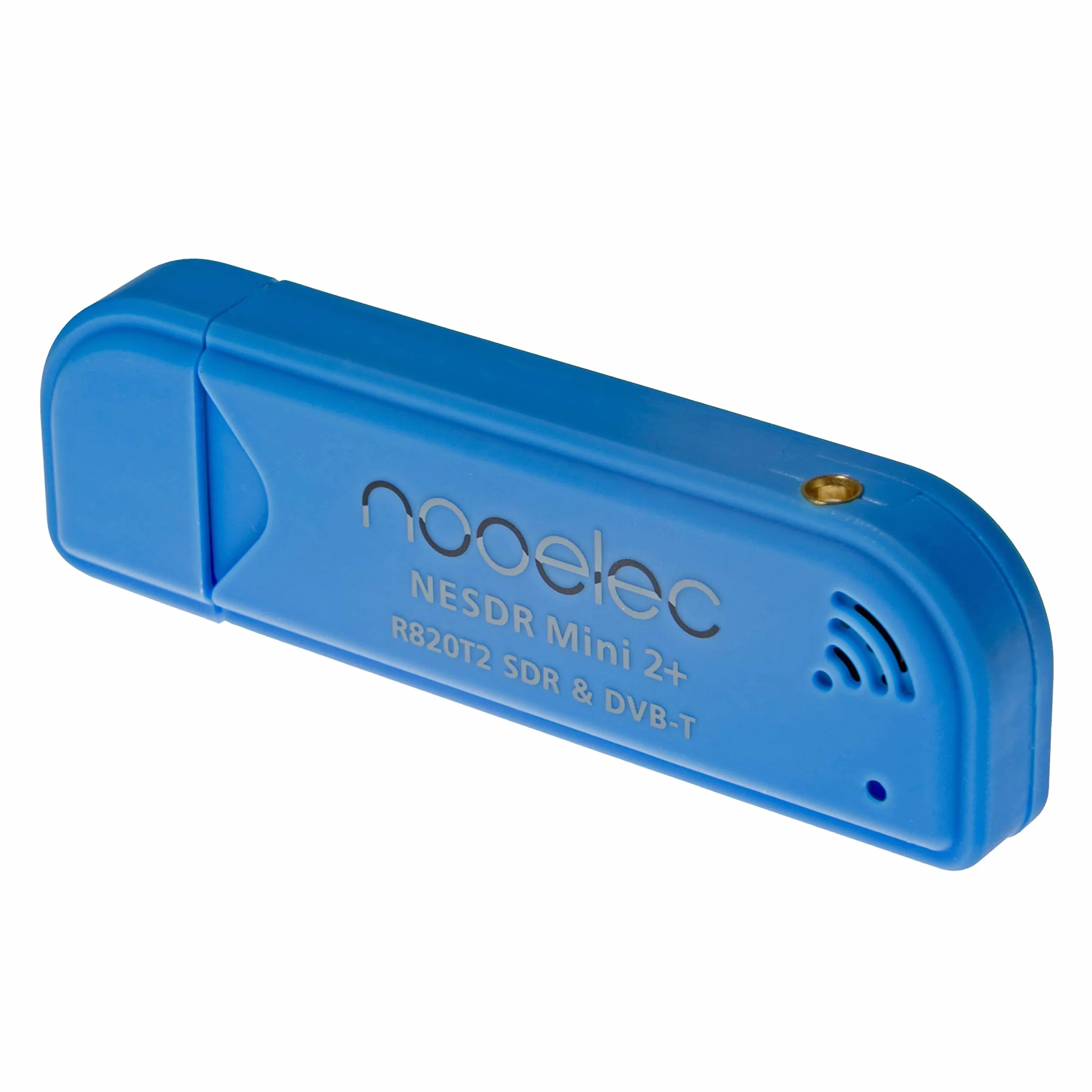 Nooelec NESDR Mini 2+ 0,5PPM TCXO RTL-SDR i ADS-B zestaw odbiorników USB z anteną, uchwytem i żeńskim adapterem SMA. RTL2832U i R820T2 Tuner. Tanie radio definiowane programowo do systemów Windows,
