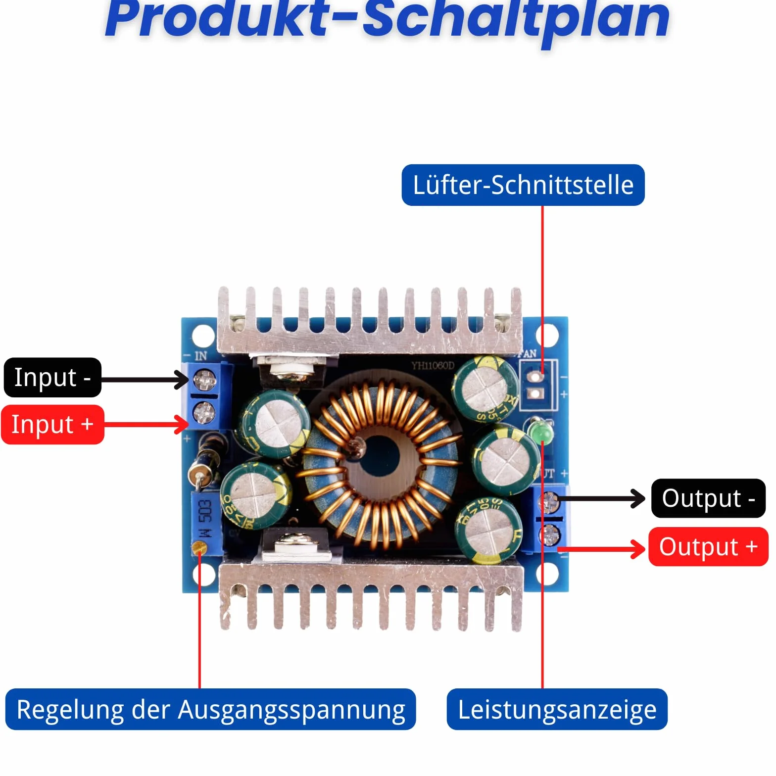 Przetwornik DC-DC regulowany 4,5-30 V 12 A przetwornica napięcia Step down Converter