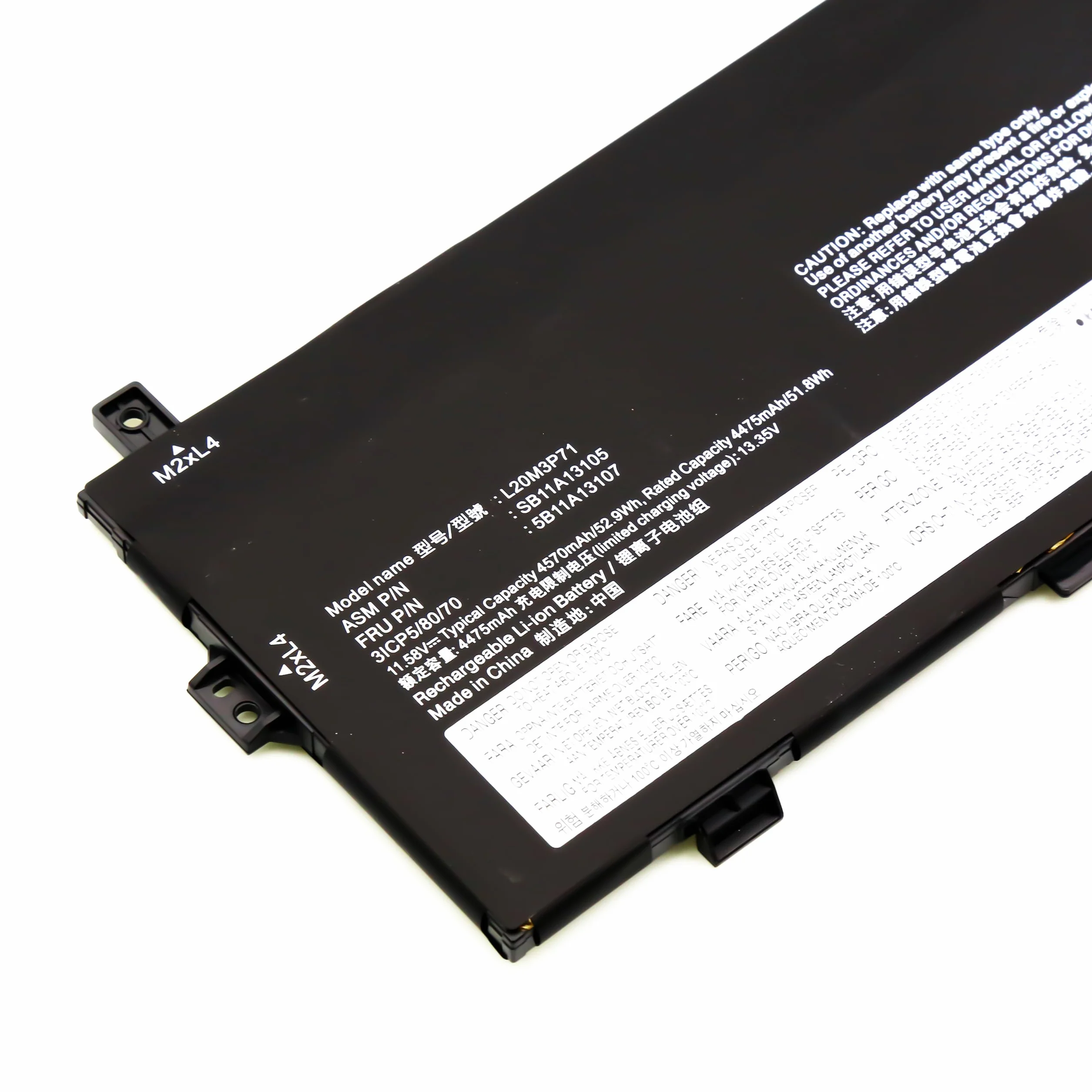 BLESYS L20M3P71 L20C3P71 bateria do Lenovo ThinkPad-Yoga X13 Gen 2 (20W8/20W9) Gen 3 (21AW/21AX) PC Notebook 11,58 V 52,9 Wh