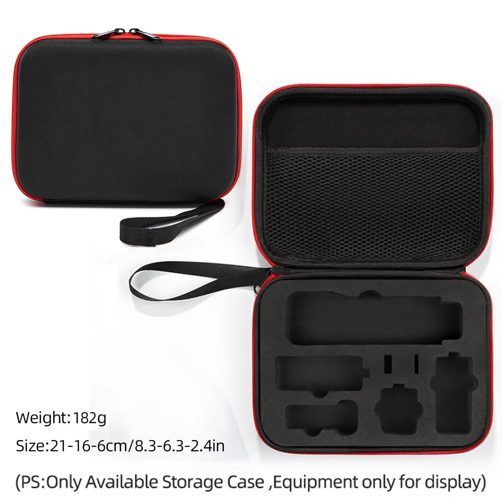 Torba do Przenoszenia DJI Osmo Pocket 3 - Twarda Obudowa, Kompaktowe Etui Ochronne, Przenośne Pudełko do Przechowywania dla Creator Combo i Akcesoriów, Czarny Organizer