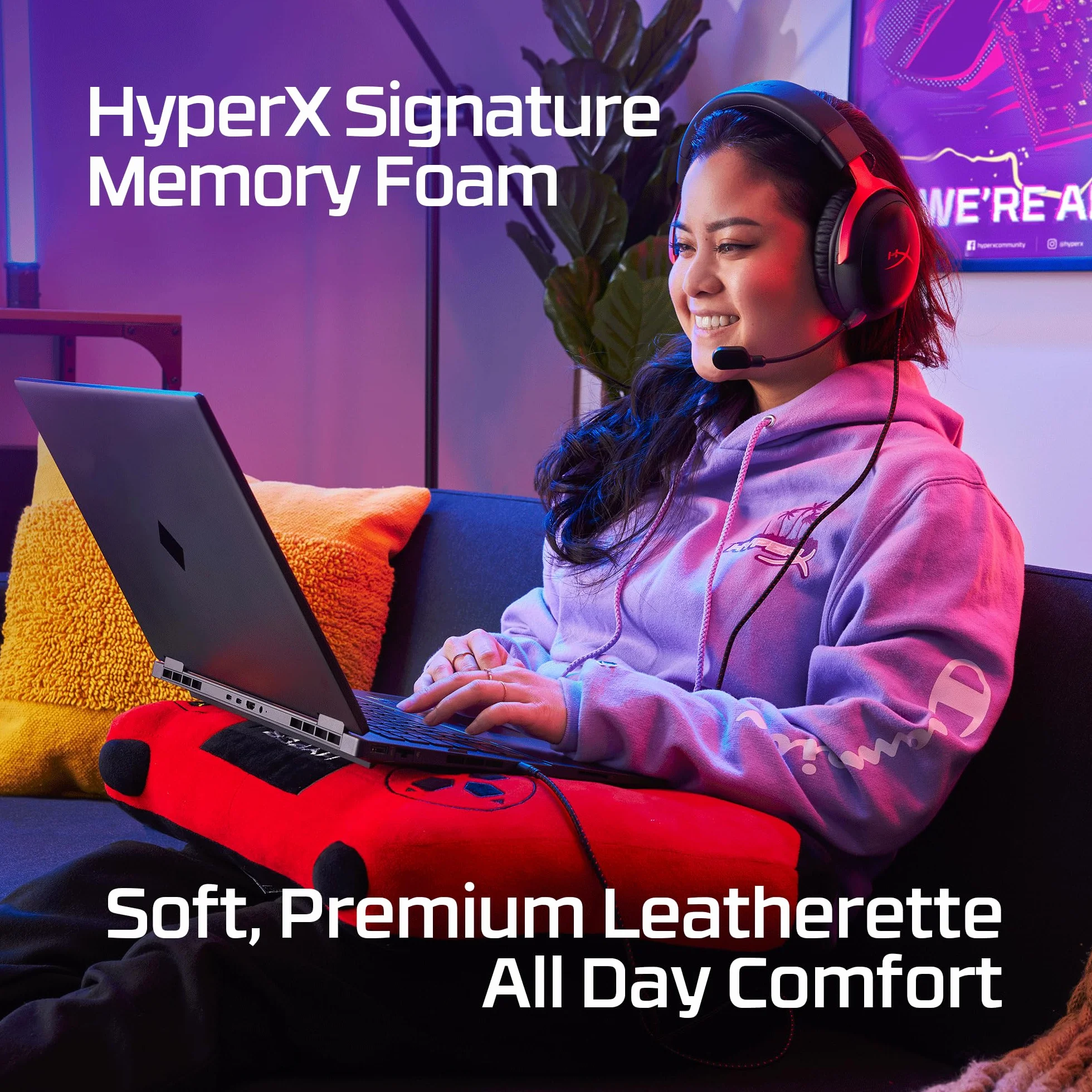 HyperX Cloud III – przewodowy zestaw słuchawkowy do gier, PC, PS5, Xbox Series X|S, kątowy sterownik 53 mm, DTS, pianka memory, stabilna rama, ultra przezroczysty mikrofon 10 mm, USB-C, USB-A, 3,5 mm