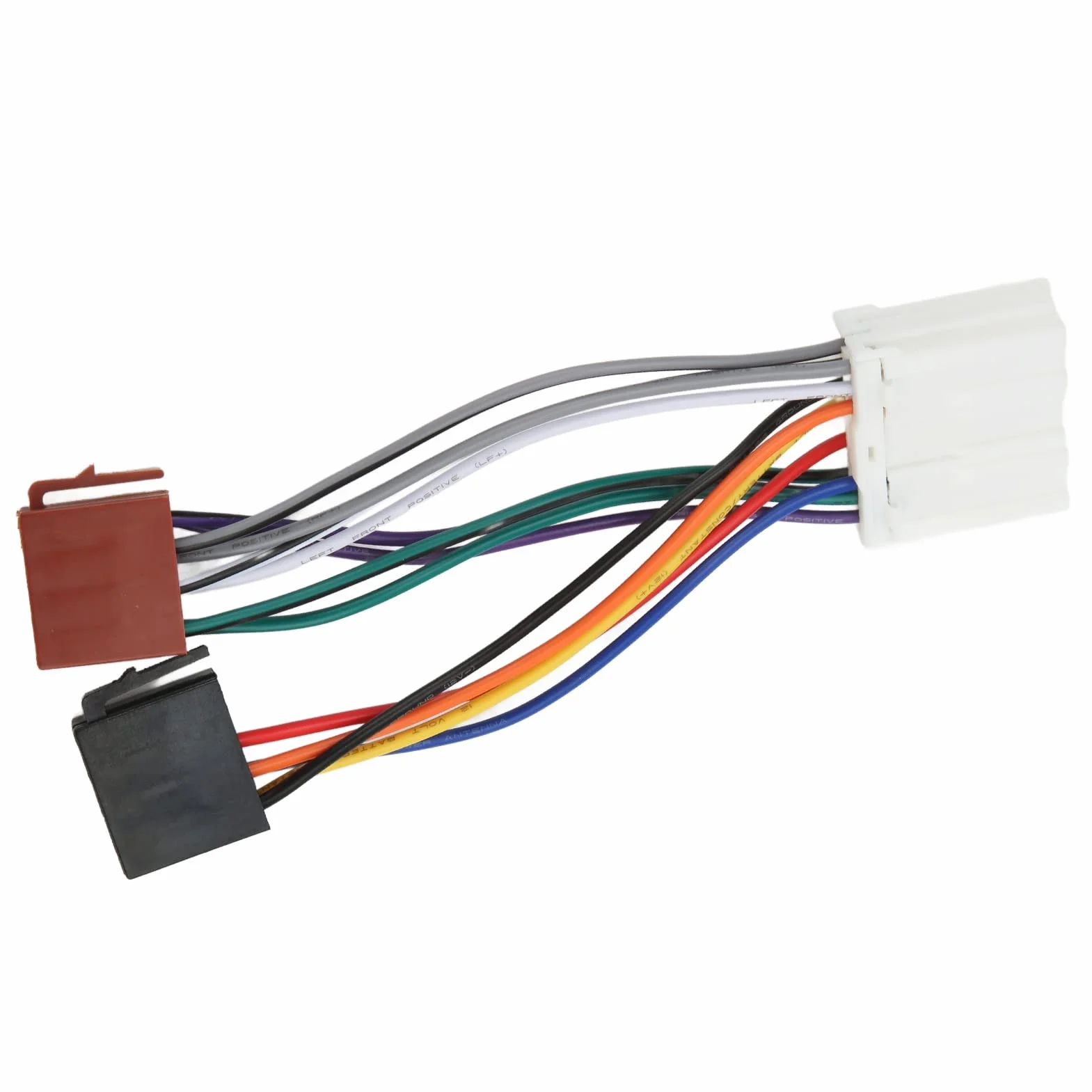 Okablowanie Odtwarzacza CD, Wiązka Przewodów Radiowych ISO Plastikowy Elastyczny Adapter do Odtwarzacza CD Zamiennik dla Lancer Pajero