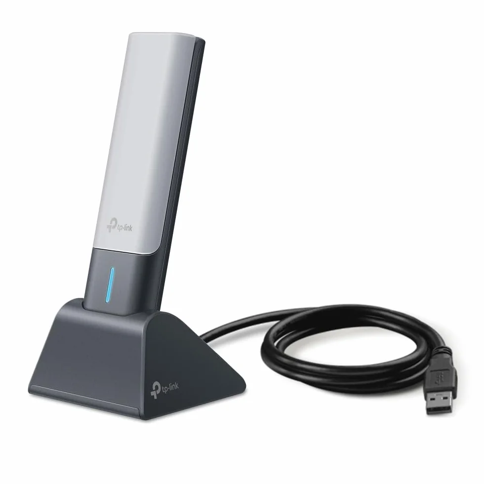 TP-Link Archer TX50UH – Dwuzakresowy adapter USB WiFi AX3000, Anteny o wysokim zysku, USB 3.0, Zabezpieczenia WPA3
