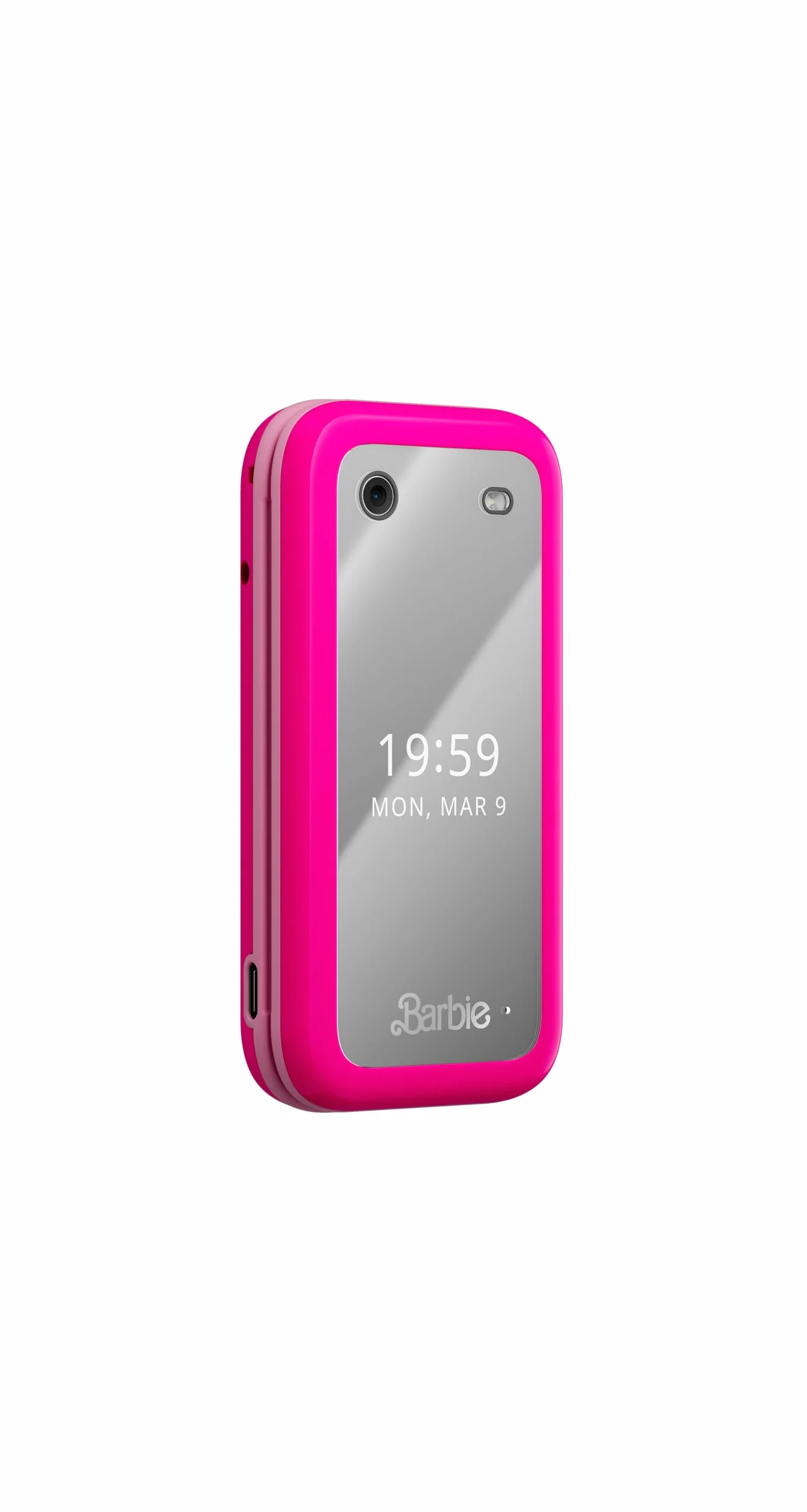 HMD Barbie Telefon z klapką kompatybilny z Barbie (ekran 2,8", aparat 0,3 MP, 64/128 MB, 1450 mAh, 4G) Power Pink