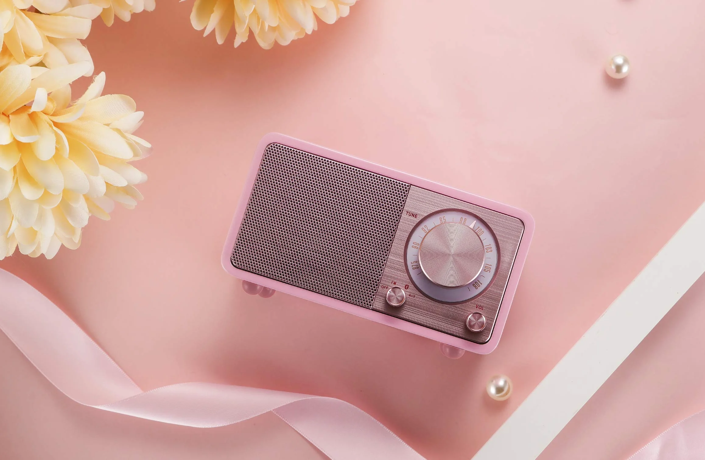 Sangean WR-7 różowy (oryginalny mini)