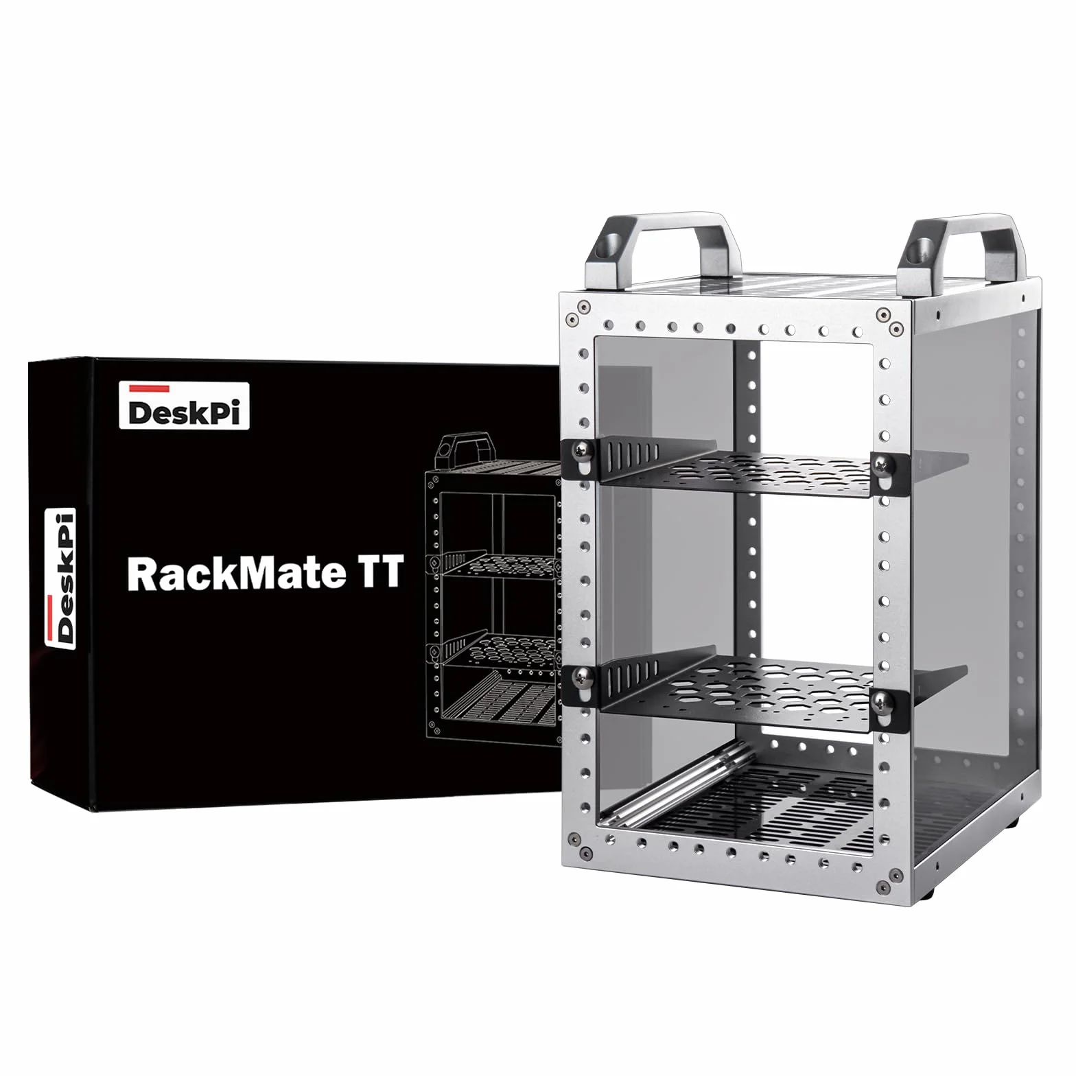 DeskPi RackMate TT Mini Server Cabinet do mini PC, sieci, serwerów