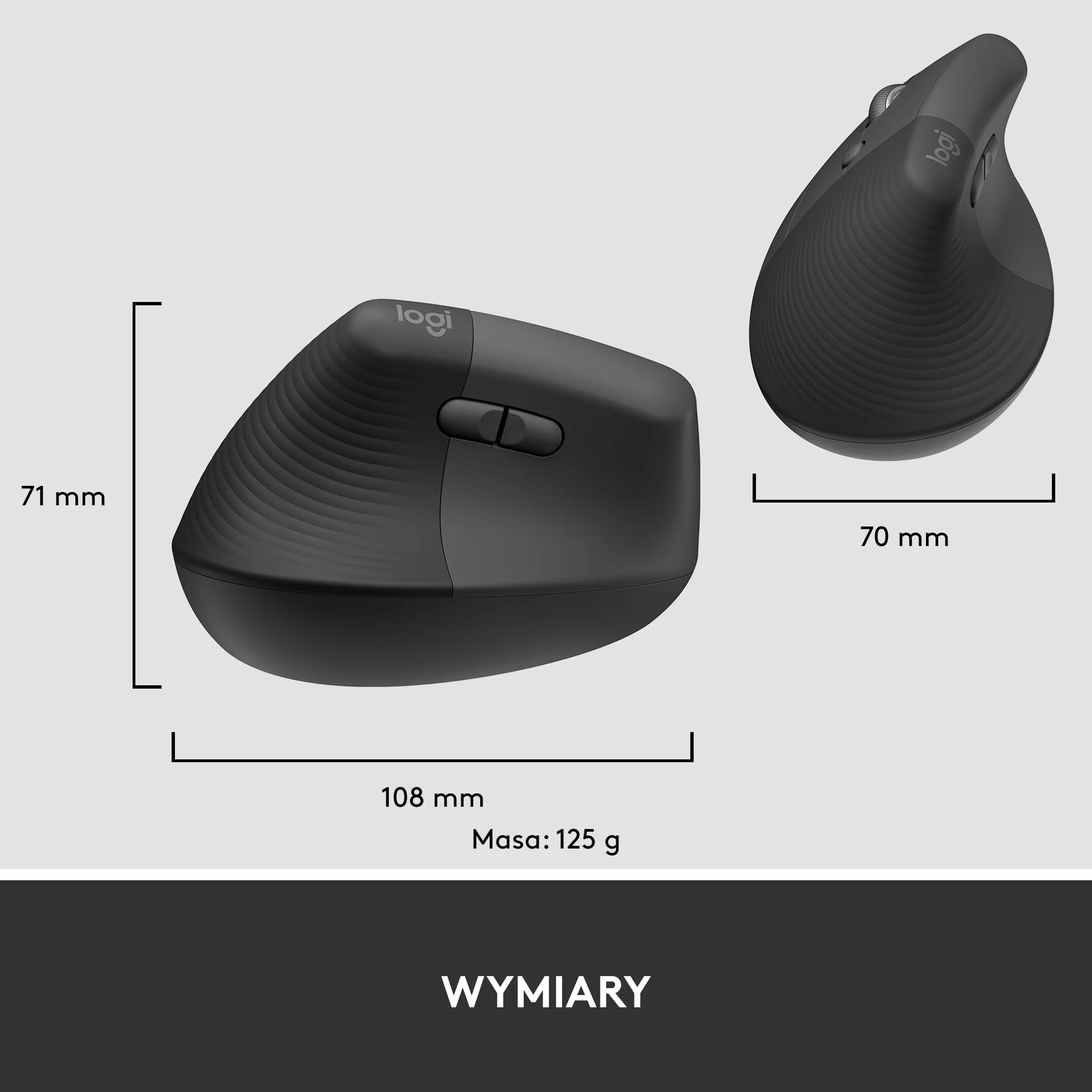 Logitech LIFT FOR BUSINESS LEFT, W128235285