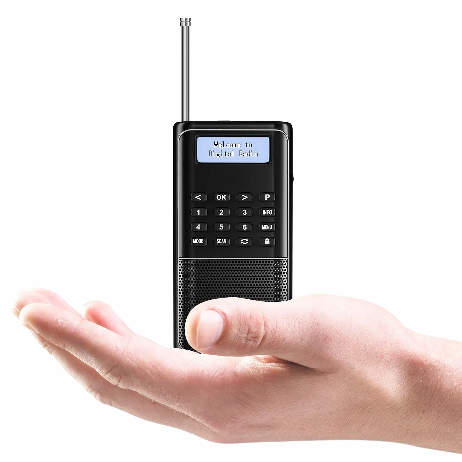 Raddy RD23 Przenośne cyfrowe radio DAB DAB+ FM z wbudowanym Bluetooth MP3, zasilanie bateryjne