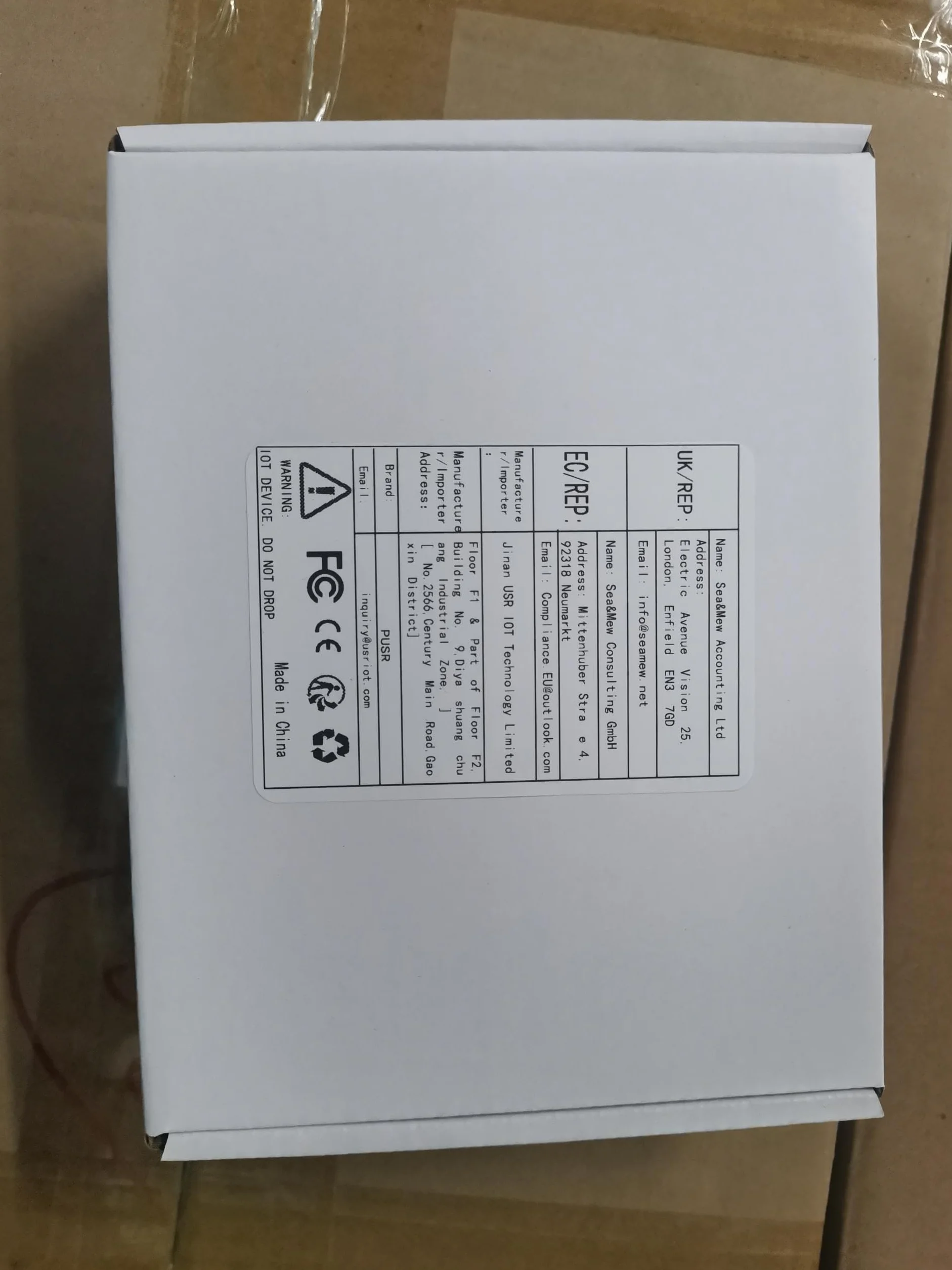 USR-W630 Przemysłowy WIFI 2 porty Ethernet Serwer RS232 RS485 Modbus RTU TCP