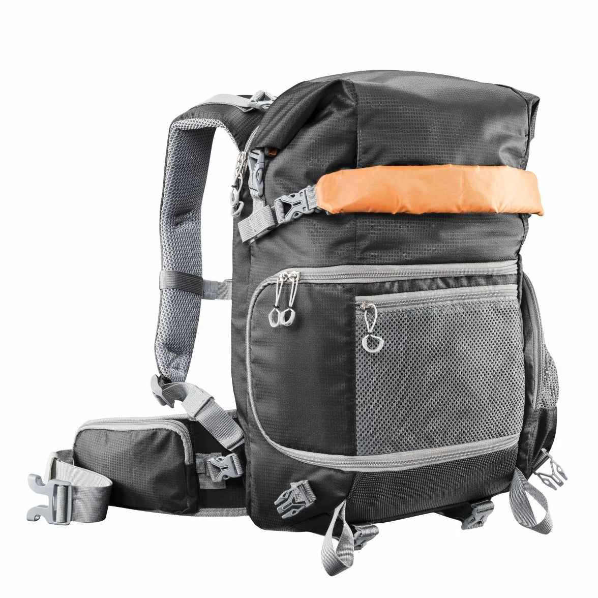 Mantona ElementsPro 30 plecak outdoorowy czarny z osłoną przeciwdeszczową