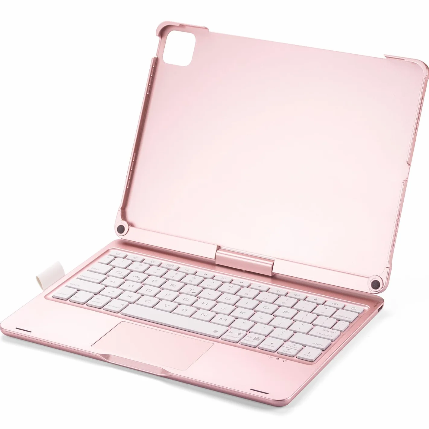 Etui z klawiaturą do iPada Air 4 | Air 5 | Air 11 cali (M2) | Air 11 cali (M3) | Air 11 cali (M4), obracany o 360 stopni touchpad, podświetlana klawiatura
