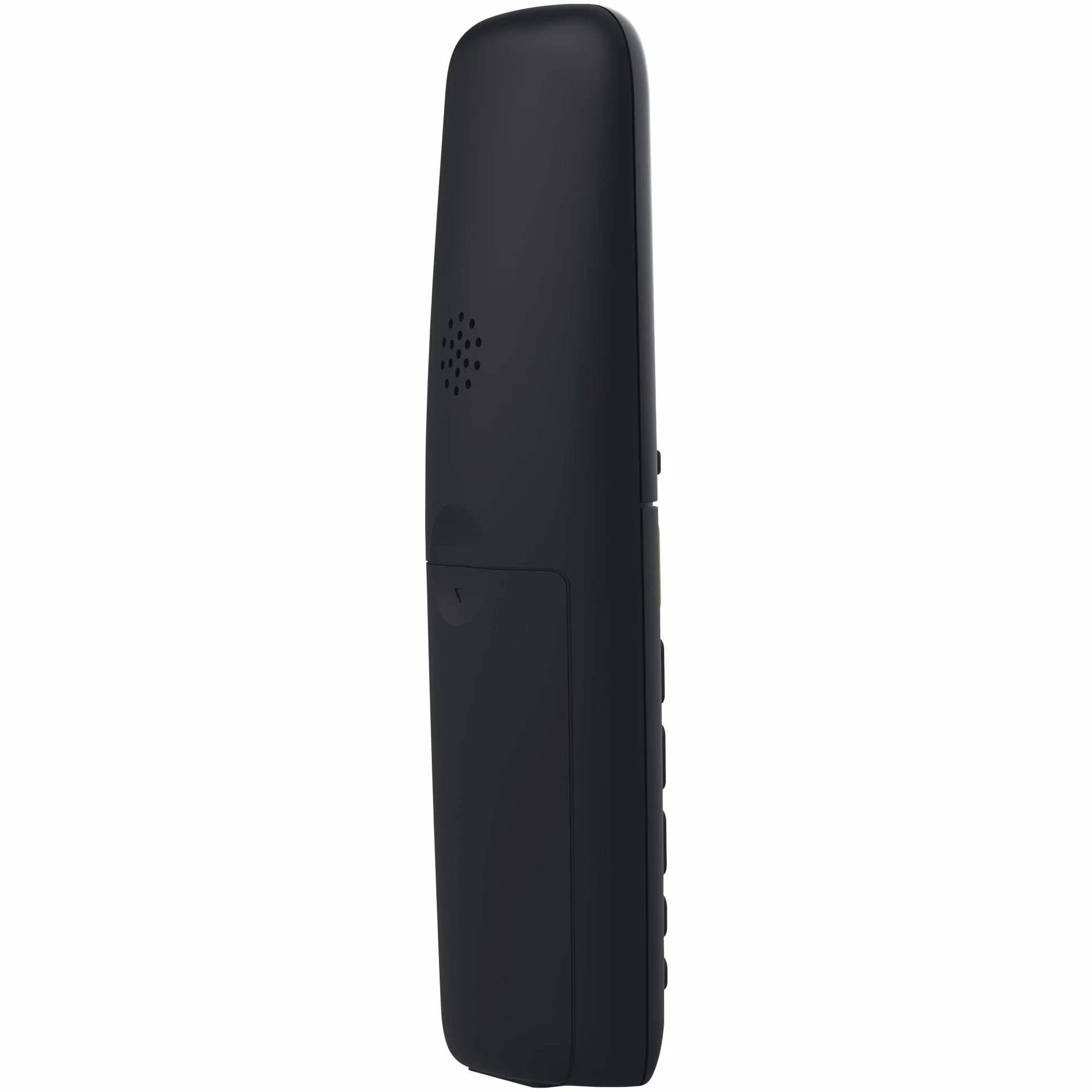 Panasonic KX-TGU110EXB Bezprzewodowy telefon cyfrowy, ekran LCD, duże przyciski, ulubione połączenia, kompatybilny z aparatami słuchowymi, czarny
