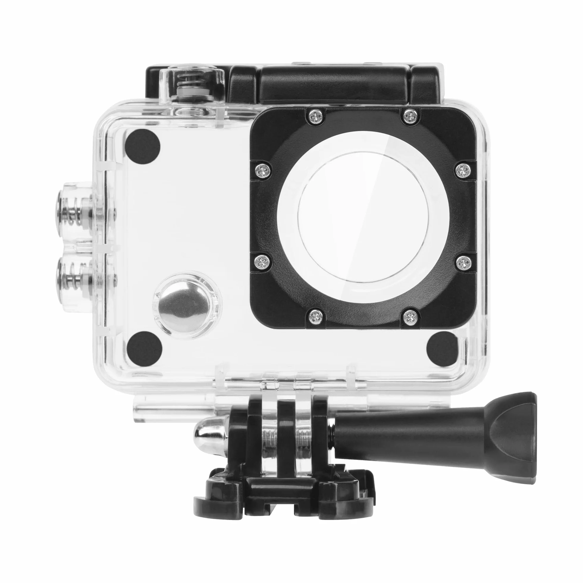 Krüger&Matz Kamera Sportowa 4K 30 FPS Vision L400 1 GB RAM Wyświetlacz 2” 320 x 240 px Wi-Fi Mikrofon Wodoszczelna Obudowa Slow Motion KM0291