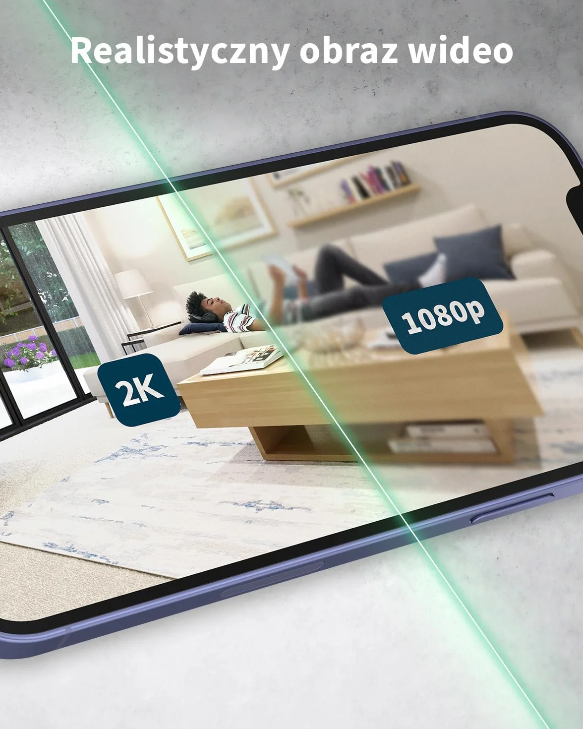 Arlo Kamery monitorujące wewnątrz 2K HD dwukierunkowy dźwięk czujnik ruchu