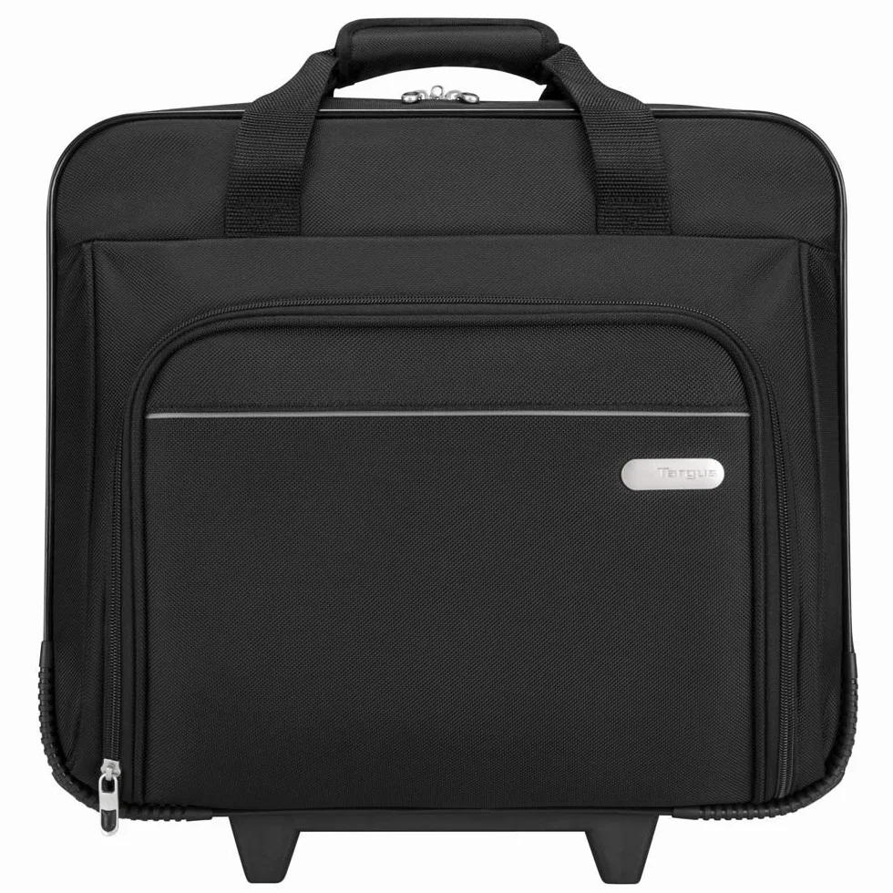 Targus Torba na laptopa na kółkach pasuje do laptopów o przekątnej ekranu do 16 cali, torba Executive Premium na rolkę, zaprojektowana z myślą o biznesowych, profesjonalnych podróżach i dojeżdżających