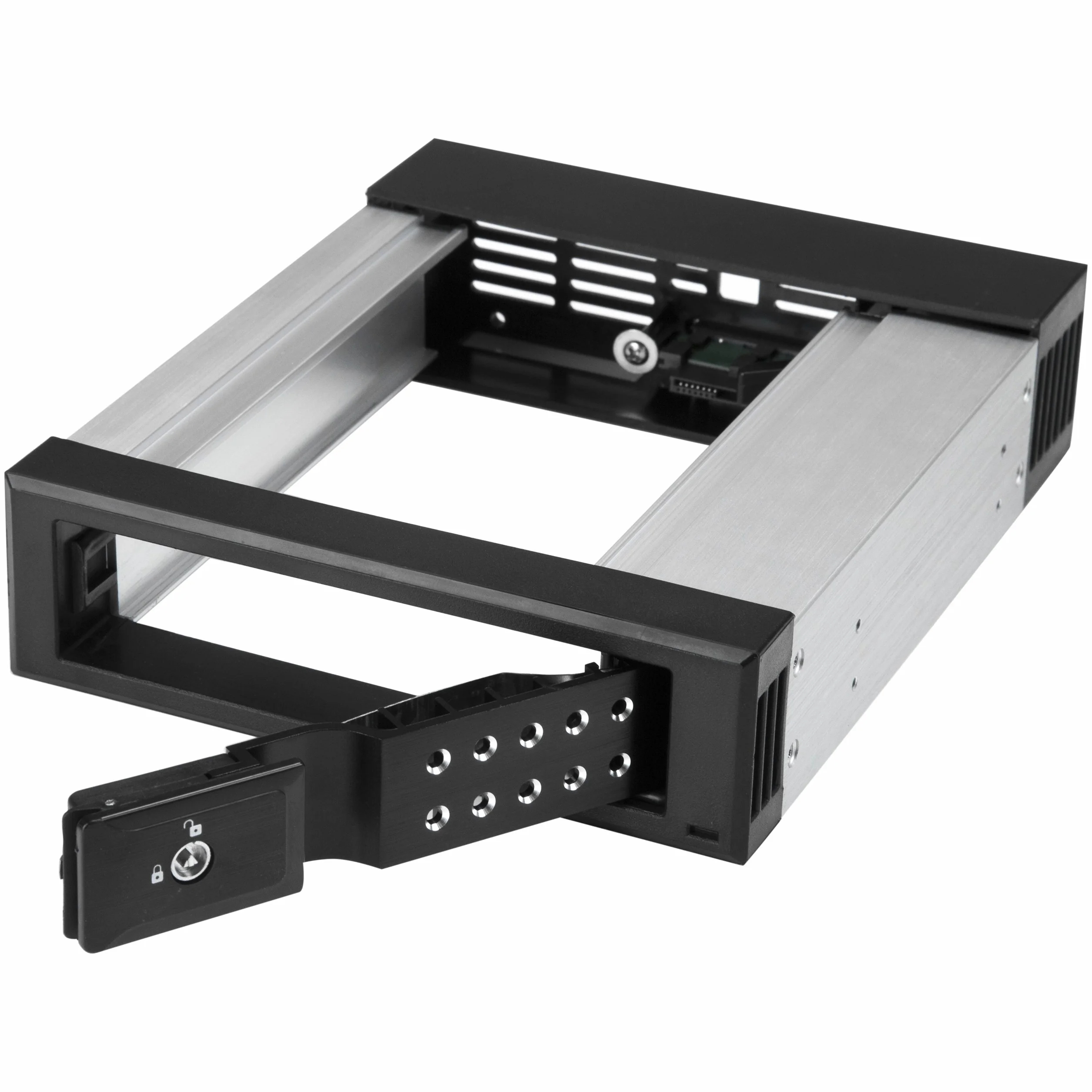 StarTech.com Hot-Swap kieszeń na dysk twardy 5,25" na 3,5" SATA/SAS aluminium HSB1SATSASBA