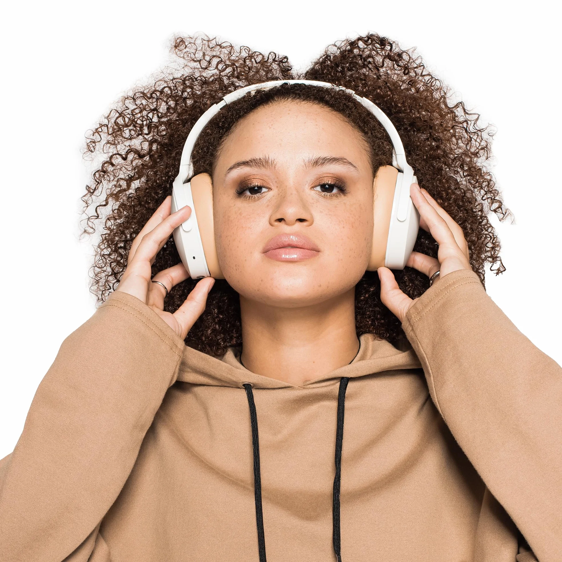 Skullcandy Hesh ANC Bezprzewodowe Słuchawki Nauszne z Aktywną Redukcją Szumów, 22 h, Biały