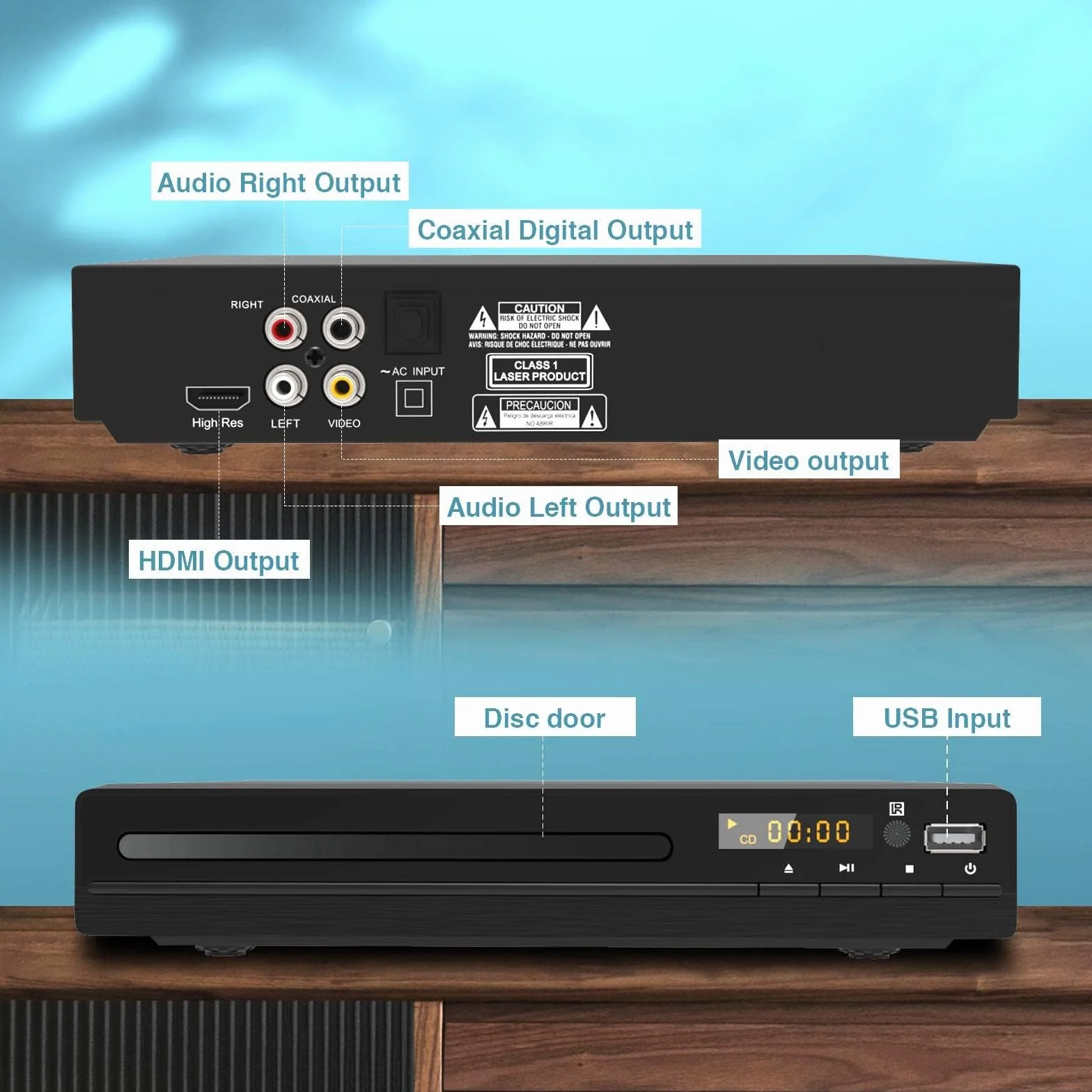 Ceihoit DVP-506 odtwarzacz DVD