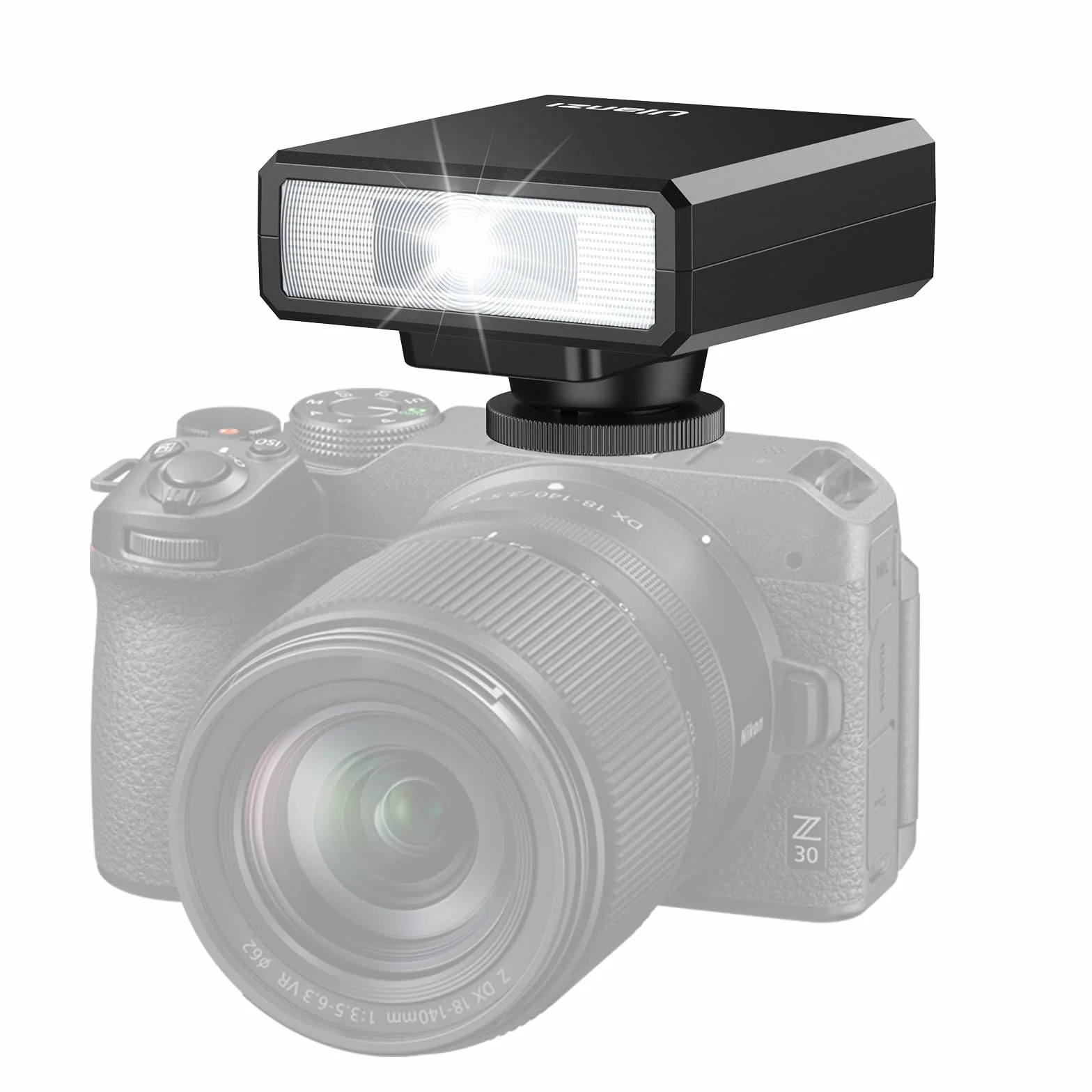 Ulanzi Lampa błyskowa F12 Speedlite GN12 CCT 5600K do aparatów cyfrowych Canon Fuji Sony Nikon