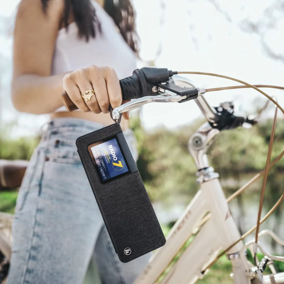 Hama DR200BT Radio cyfrowe Bluetooth DAB/DAB+/FM przenośne czarne
