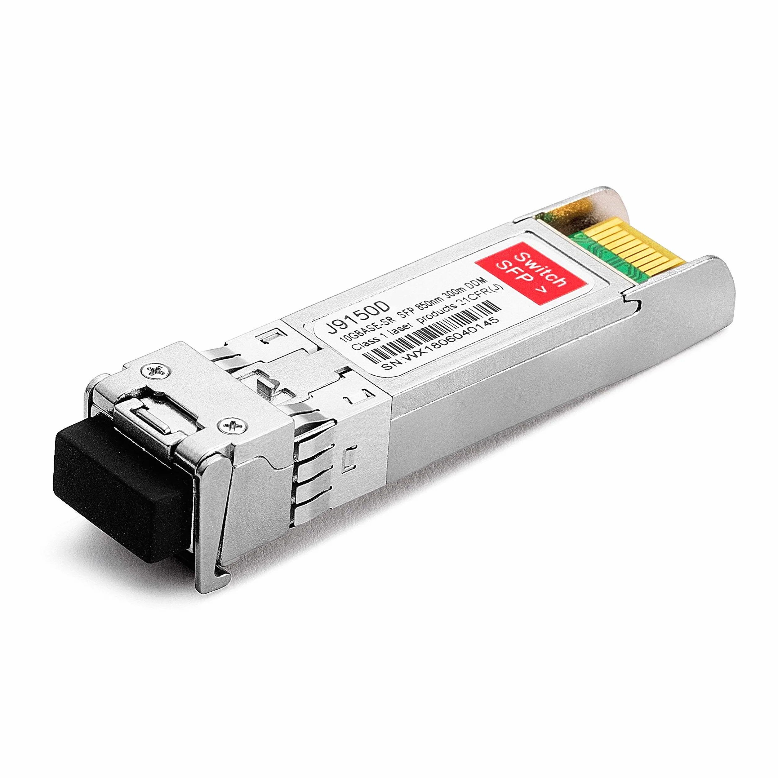 J9150D Aruba kompatybilny SFP z Switch SFP Ltd SFP + 10 GBASE SR 850 nm Multimode 300 m LC DOM