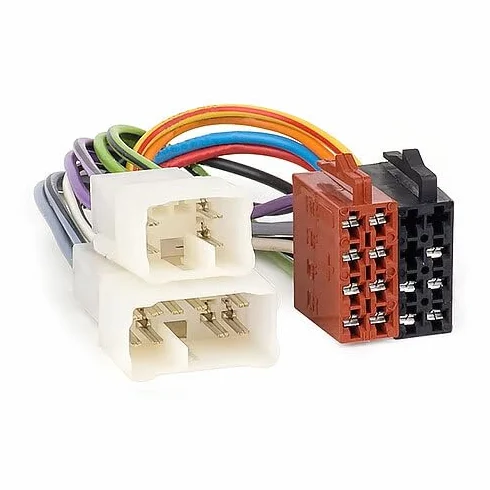 Audioproject A228 - radio samochodowe adapter ISO kompatybilny z Toyota Auris Aygo Yaris Corolla Verso Hilux Lexus Daihatsu Subaru VW akcesoria radio adapter kabel