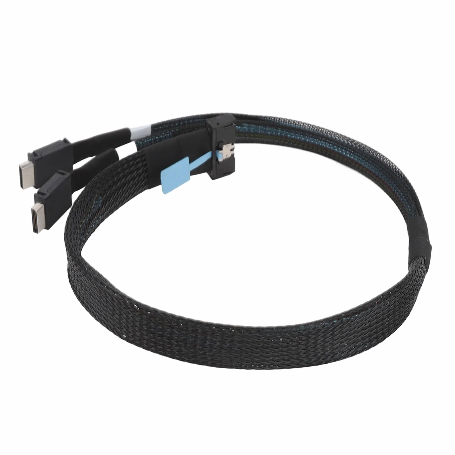 dla Kabla MCIO 8i do OCuLink SFF 8611 4i, OCuLink PCIe PCI Express 5.0 SFF-8611 do Kabla MCIO X8 do Serwerowego Centrum Danych, 50 Cm/19,7