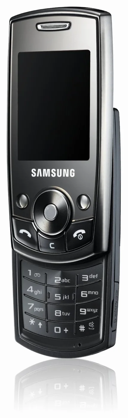 Samsung SGH-J700i telefon komórkowy Chrome Silver